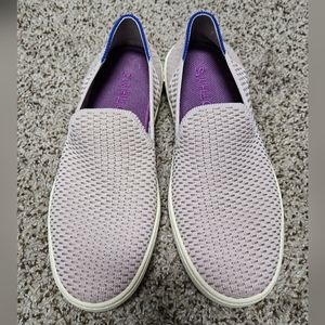 Rothy's Whisper Grey Sneakers